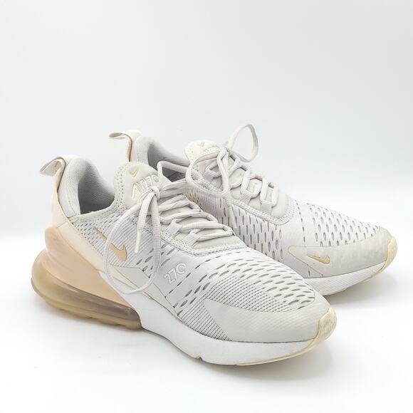 Nike Air Max 270 Low Light Bone Sesame DX8951-001 women's size 8.5 - Picture 3 of 9